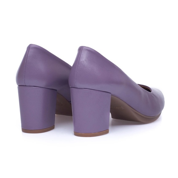 NWOT BC Round-Toe Purple Pump - Picture 11 of 14